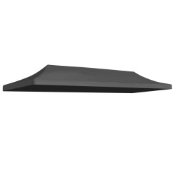 vidaXL Techo de carpa para celebraciones 3x6 m gris antracita