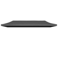 vidaXL Techo de carpa para celebraciones 3x6 m gris antracita