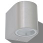 vidaXL Lámpara de pared exterior 2 uds redonda descendente vidaXL Lámpara de pared exterior 2 uds redonda descendente