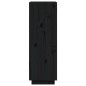 vidaXL Estantería/divisor de espacios madera pino negro 60x35x103 cm vidaXL Estantería/divisor de espacios madera pino negro 60x35x103 cm