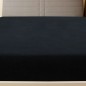 vidaXL Sábanas bajeras jersey 2 uds algodón negro 140x200 cm vidaXL Sábanas bajeras jersey 2 uds algodón negro 140x200 cm