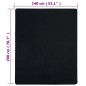 vidaXL Sábanas bajeras jersey 2 uds algodón negro 140x200 cm vidaXL Sábanas bajeras jersey 2 uds algodón negro 140x200 cm