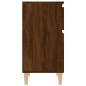 vidaXL Mesitas de noche 2 uds color roble marrón 40x35x70 cm vidaXL Mesitas de noche 2 uds color roble marrón 40x35x70 cm