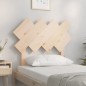 vidaXL Cabecero de cama madera maciza de pino 92x3x81 cm vidaXL Cabecero de cama madera maciza de pino 92x3x81 cm