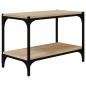 vidaXL Mueble para TV contrachapada y acero roble Sonoma 60x33x41 cm vidaXL Mueble para TV contrachapada y acero roble Sonoma 60x33x41 cm