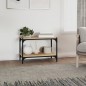 vidaXL Mueble para TV contrachapada y acero roble Sonoma 60x33x41 cm vidaXL Mueble para TV contrachapada y acero roble Sonoma 60x33x41 cm