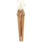 vidaXL Sillas de director plegables 2 uds madera maciza teca crema vidaXL Sillas de director plegables 2 uds madera maciza teca crema