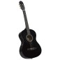 vidaXL Guitarra clásica para principiantes madera tilo negro 4/4 39" vidaXL Guitarra clásica para principiantes madera tilo negro 4/4 39"