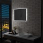 vidaXL Espejo de pared de baño con LED y sensor táctil 80x60 cm vidaXL Espejo de pared de baño con LED y sensor táctil 80x60 cm