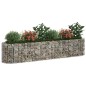 vidaXL Arriate de gaviones de hierro galvanizado 260x50x50 cm vidaXL Arriate de gaviones de hierro galvanizado 260x50x50 cm