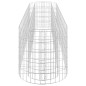 vidaXL Arriate de gaviones de hierro galvanizado 260x50x50 cm vidaXL Arriate de gaviones de hierro galvanizado 260x50x50 cm