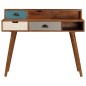 vidaXL Escritorio de madera de acacia maciza 110x50x90 cm vidaXL Escritorio de madera de acacia maciza 110x50x90 cm
