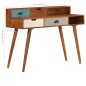 vidaXL Escritorio de madera de acacia maciza 110x50x90 cm vidaXL Escritorio de madera de acacia maciza 110x50x90 cm