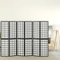 vidaXL Biombo plegable con 6 paneles estilo japonés negro 240x170 cm vidaXL Biombo plegable con 6 paneles estilo japonés negro 240x170 cm