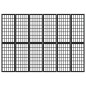 vidaXL Biombo plegable con 6 paneles estilo japonés negro 240x170 cm vidaXL Biombo plegable con 6 paneles estilo japonés negro 240x170 cm