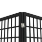 vidaXL Biombo plegable con 6 paneles estilo japonés negro 240x170 cm vidaXL Biombo plegable con 6 paneles estilo japonés negro 240x170 cm