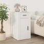 vidaXL Armario de escritorio madera contrachapada blanco 40x49x75 cm vidaXL Armario de escritorio madera contrachapada blanco 40x49x75 cm