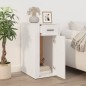 vidaXL Armario de escritorio madera contrachapada blanco 40x49x75 cm vidaXL Armario de escritorio madera contrachapada blanco 40x49x75 cm
