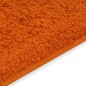 vidaXL Conjunto de alfombrillas de baño de tela 2 piezas naranja vidaXL Conjunto de alfombrillas de baño de tela 2 piezas naranja