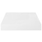 vidaXL Estante flotante de pared 2 uds MDF blanco brillo 23x23,5x3,8cm vidaXL Estante flotante de pared 2 uds MDF blanco brillo 23x23,5x3,8cm