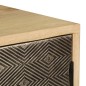 vidaXL Aparador de madera de mango maciza 120x30x75 cm vidaXL Aparador de madera de mango maciza 120x30x75 cm