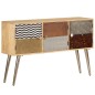 vidaXL Aparador de madera de mango maciza 120x30x75 cm vidaXL Aparador de madera de mango maciza 120x30x75 cm