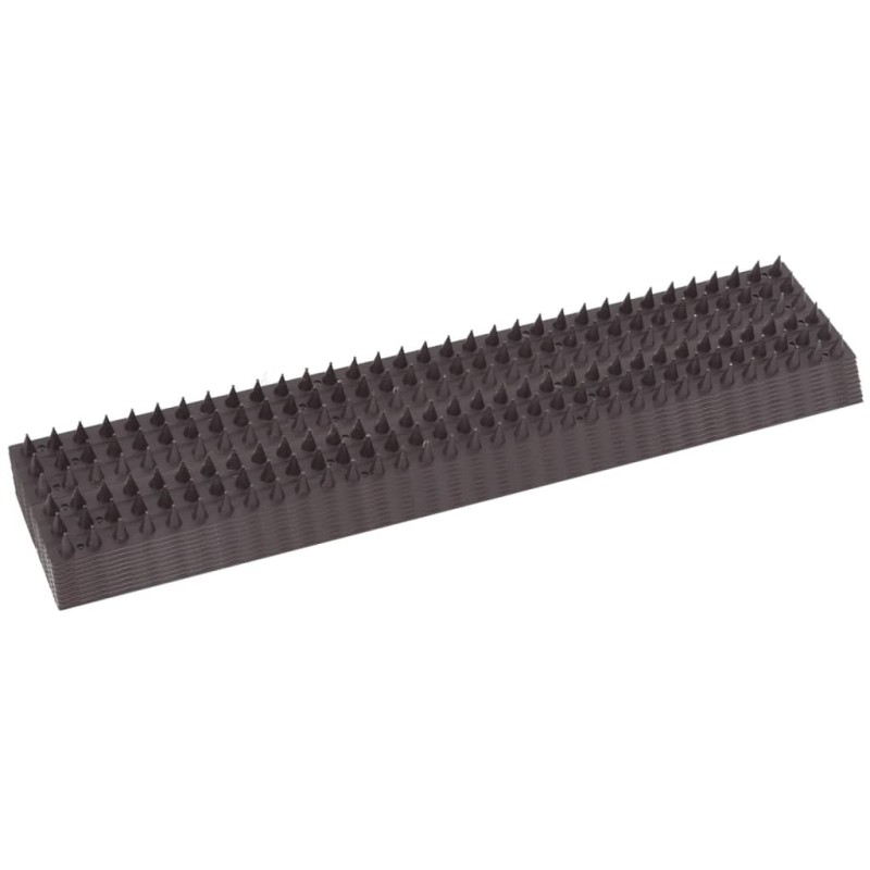 vidaXL Pinchos anti pájaros control de aves 20 unidades 49x4,5x1,7 cm vidaXL Pinchos anti pájaros control de aves 20 unidades 49x4,5x1,7 cm