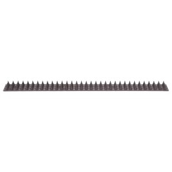 vidaXL Pinchos anti pájaros control de aves 20 unidades 49x4,5x1,7 cm