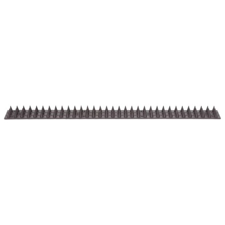 vidaXL Pinchos anti pájaros control de aves 20 unidades 49x4,5x1,7 cm