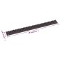 vidaXL Pinchos anti pájaros control de aves 20 unidades 49x4,5x1,7 cm vidaXL Pinchos anti pájaros control de aves 20 unidades 49x4,5x1,7 cm