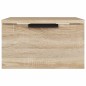 vidaXL Mesita de noche de pared color roble Sonoma 34x30x20 cm vidaXL Mesita de noche de pared color roble Sonoma 34x30x20 cm