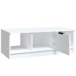 vidaXL Mesa de centro madera de ingeniería blanco 102x50x36 cm vidaXL Mesa de centro madera de ingeniería blanco 102x50x36 cm