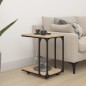 vidaXL Mesa auxiliar con ruedas madera roble Sonoma 50x35x55,5 cm vidaXL Mesa auxiliar con ruedas madera roble Sonoma 50x35x55,5 cm
