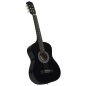 vidaXL Set de guitarra clásica para principiantes 8 pzas negro 3/4 36" vidaXL Set de guitarra clásica para principiantes 8 pzas negro 3/4 36"