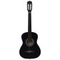 vidaXL Set de guitarra clásica para principiantes 8 pzas negro 3/4 36" vidaXL Set de guitarra clásica para principiantes 8 pzas negro 3/4 36"