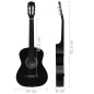vidaXL Set de guitarra clásica para principiantes 8 pzas negro 3/4 36" vidaXL Set de guitarra clásica para principiantes 8 pzas negro 3/4 36"