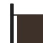 vidaXL Biombo divisor de 4 paneles marrón 200x180 cm vidaXL Biombo divisor de 4 paneles marrón 200x180 cm