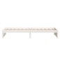 vidaXL Estructura de cama madera maciza blanco 90x200 cm vidaXL Estructura de cama madera maciza blanco 90x200 cm