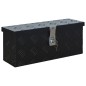 vidaXL Caja de aluminio 485x140x200 mm negra vidaXL Caja de aluminio 485x140x200 mm negra