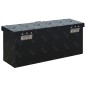 vidaXL Caja de aluminio 485x140x200 mm negra vidaXL Caja de aluminio 485x140x200 mm negra