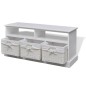 vidaXL cómoda de almacenamiento blanca Aarau vidaXL cómoda de almacenamiento blanca Aarau