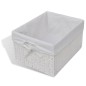 vidaXL cómoda de almacenamiento blanca Aarau vidaXL cómoda de almacenamiento blanca Aarau