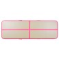vidaXL Esterilla inflable de gimnasia con bomba 800x100x10 cm PVC rosa
