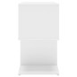 vidaXL Mesitas de noche 2 uds madera contrachapada blanco 50x30x51,5cm vidaXL Mesitas de noche 2 uds madera contrachapada blanco 50x30x51,5cm