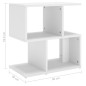 vidaXL Mesitas de noche 2 uds madera contrachapada blanco 50x30x51,5cm vidaXL Mesitas de noche 2 uds madera contrachapada blanco 50x30x51,5cm