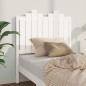 vidaXL Cabecero de cama madera maciza de pino blanco 96x4x110 cm vidaXL Cabecero de cama madera maciza de pino blanco 96x4x110 cm