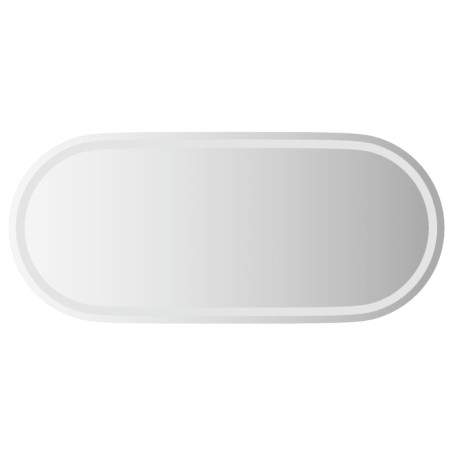 vidaXL Espejo de baño LED ovalado 100x45 cm