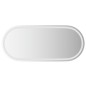 vidaXL Espejo de baño LED ovalado 100x45 cm vidaXL Espejo de baño LED ovalado 100x45 cm