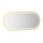 vidaXL Espejo de baño LED ovalado 100x45 cm vidaXL Espejo de baño LED ovalado 100x45 cm