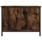 vidaXL Mueble de TV madera contrachapada roble ahumado 60x35x45 cm vidaXL Mueble de TV madera contrachapada roble ahumado 60x35x45 cm
